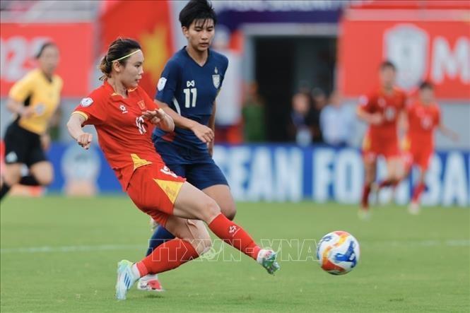 Vietnam defeat Thailand 3-1 to secure the bronze at the 2025 ASEAN Women’s Championship. (Photo: VNA)