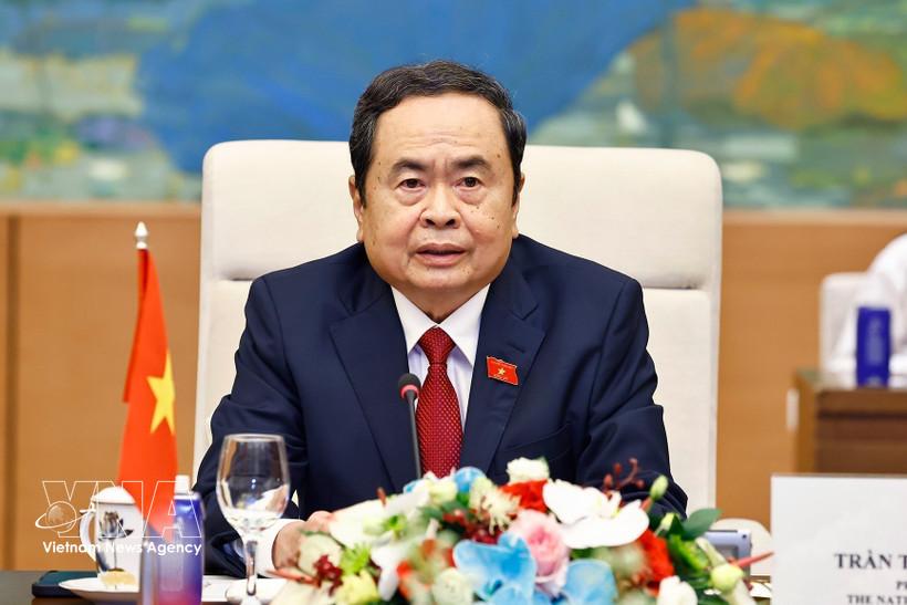 Chairman of the National Assembly and Chairman of the National Election Council Tran Thanh Man. (Photo: VNA)