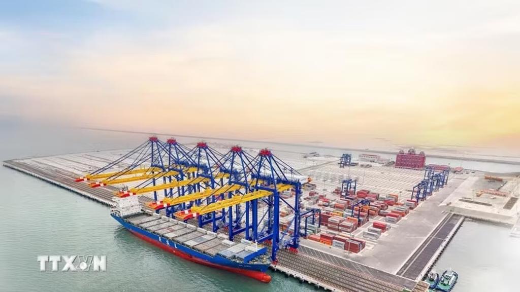 Hateco Hai Phong International Container Terminal (HHIT) (Photo: VNA)