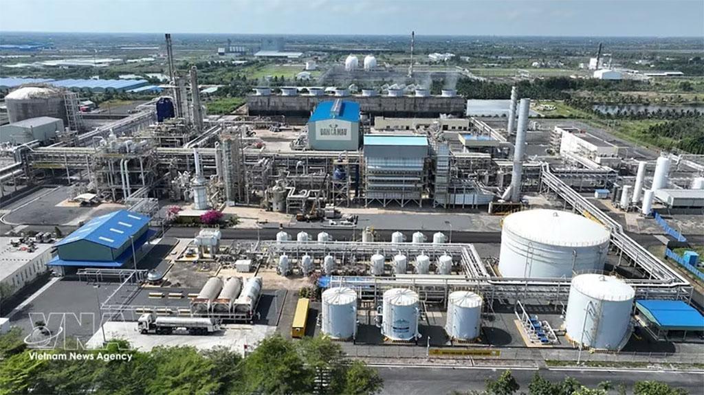 The factory of Petrovietnam Ca Mau Fertiliser JSC (Photo: VNA)