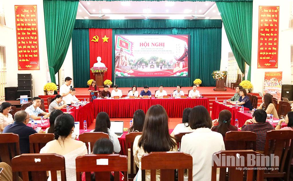 At the press conference.