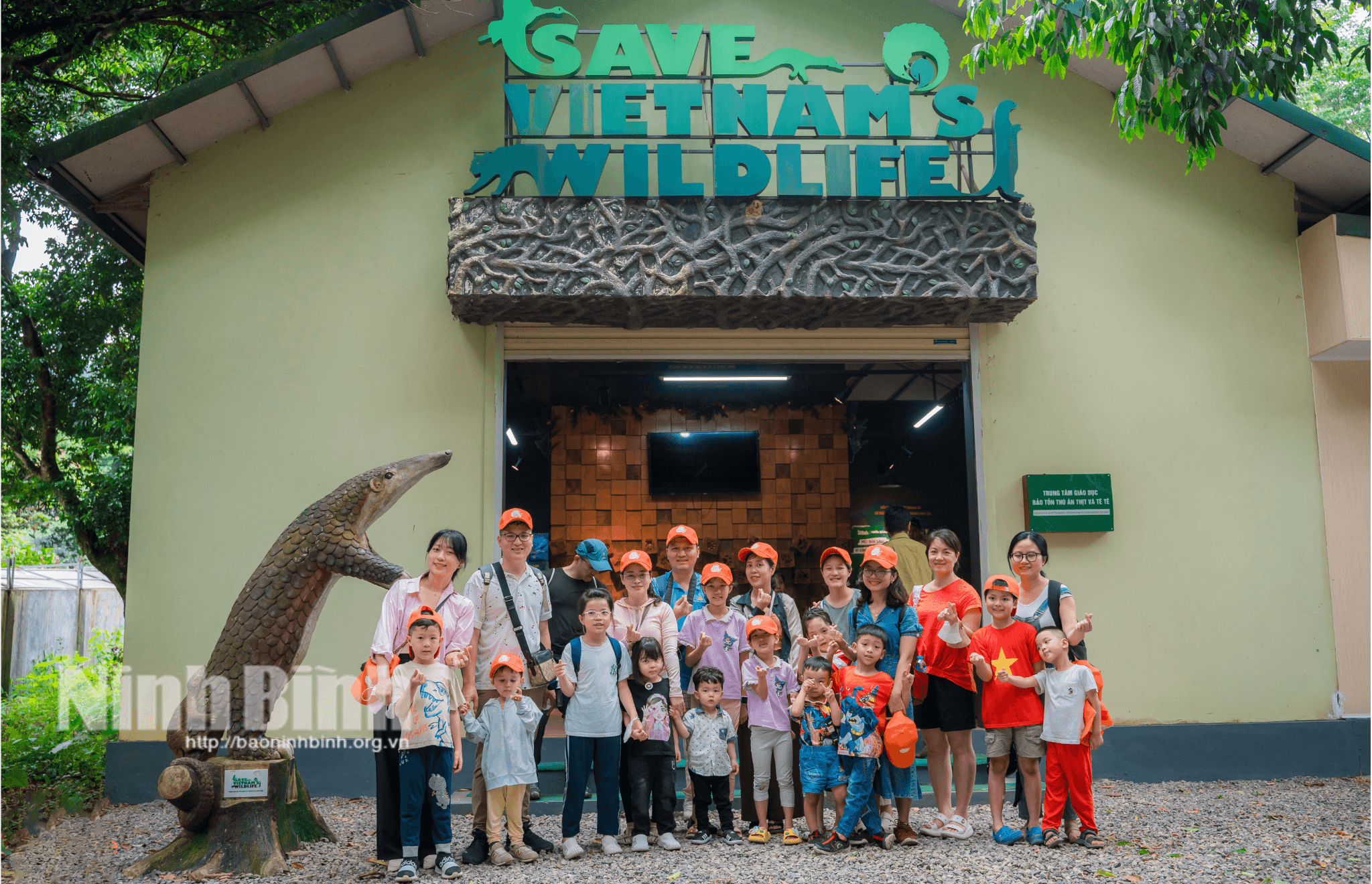 Visitors in Cuc Phuong National Park.