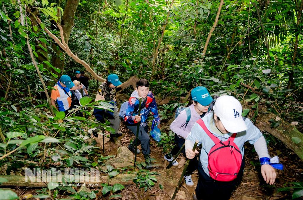 Cuc Phuong National park coordinates with the Forest Ranger and security forces to strictly control illegal trekking activities.