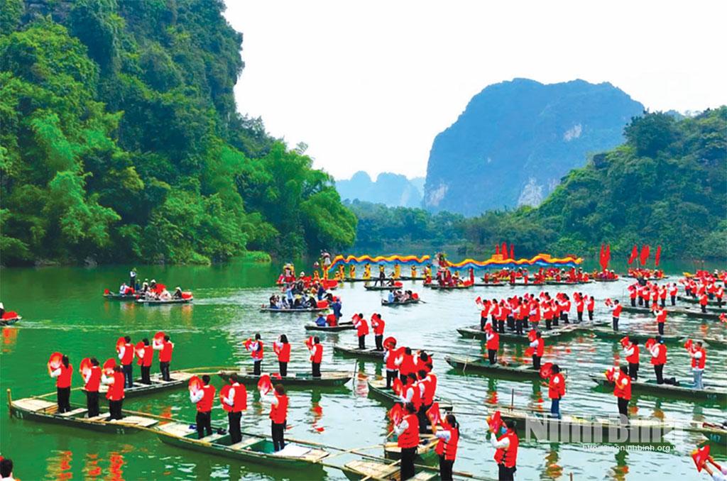 Trang An festival.