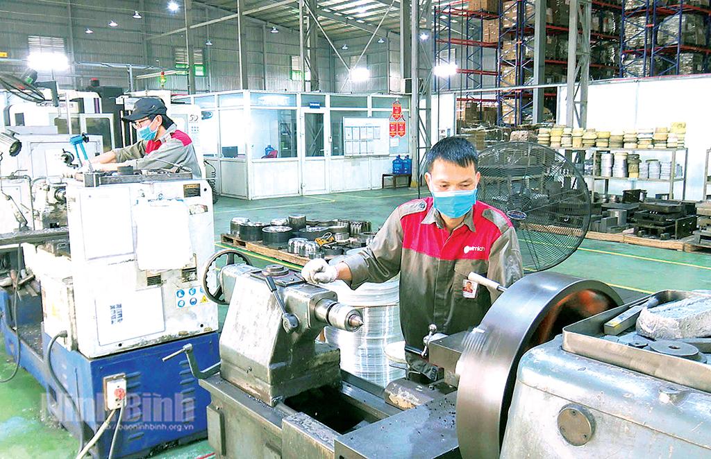 The industry and construction sector was the main driver of economic growth.
