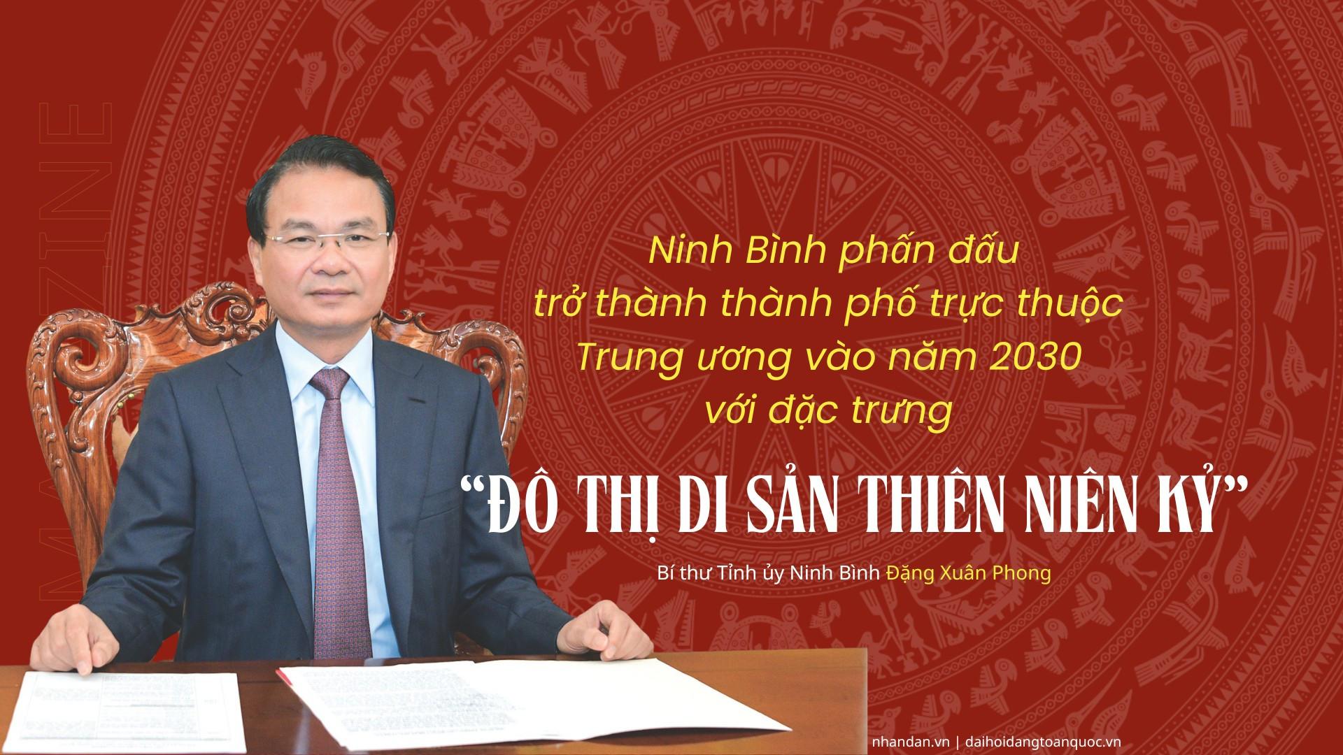 Secretary of the Provincial Party Dang Xuan Phong.