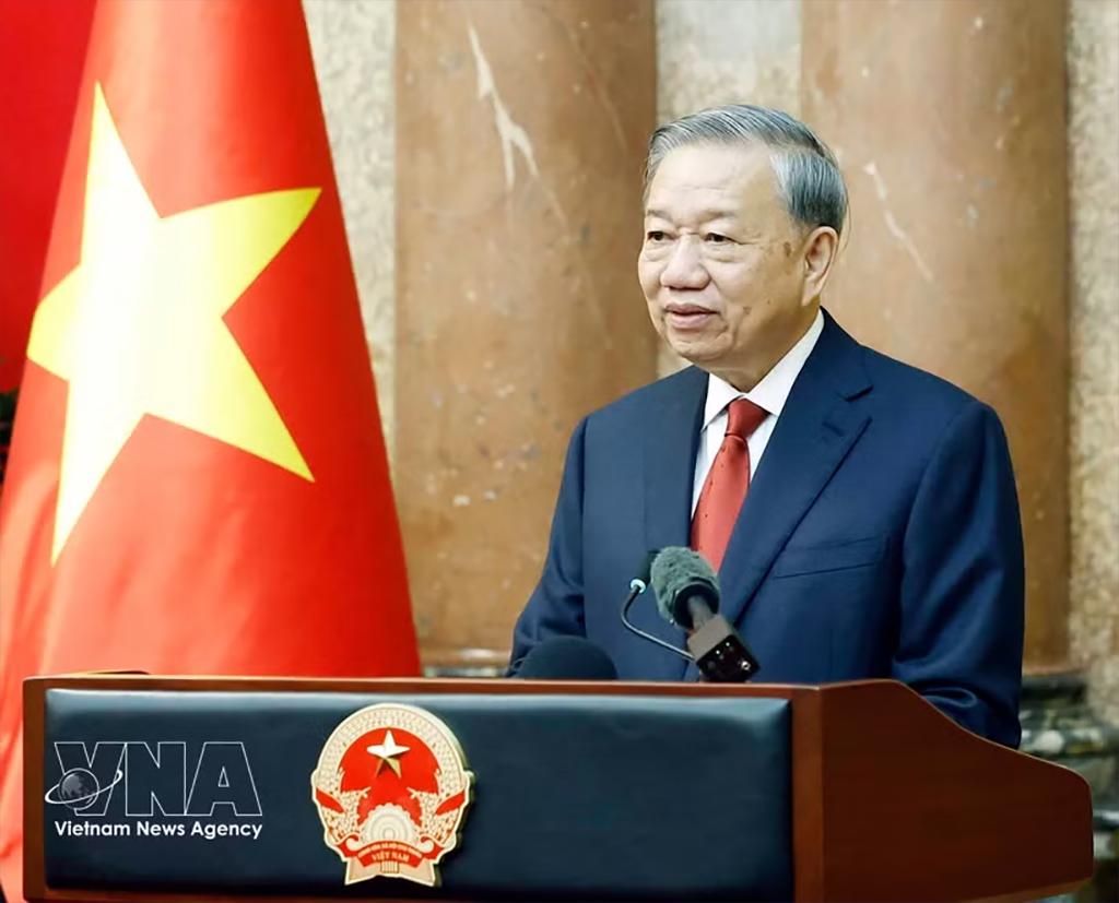 Party General Secretary and State President To Lam (Photo: VNA)