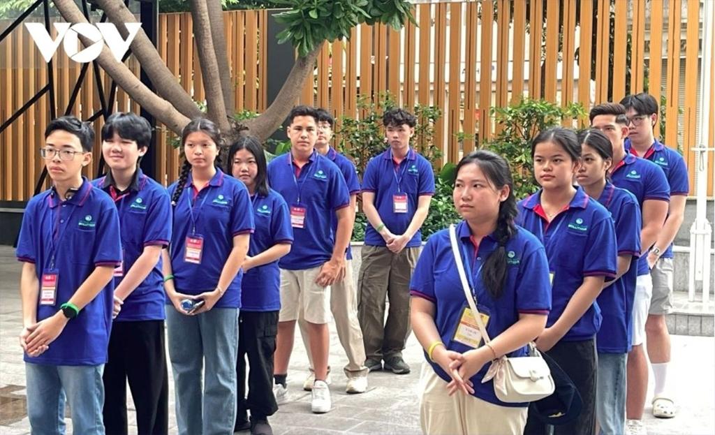 Camp participants attend the 18th overseas Vietnamese youth summer camp in 2025.