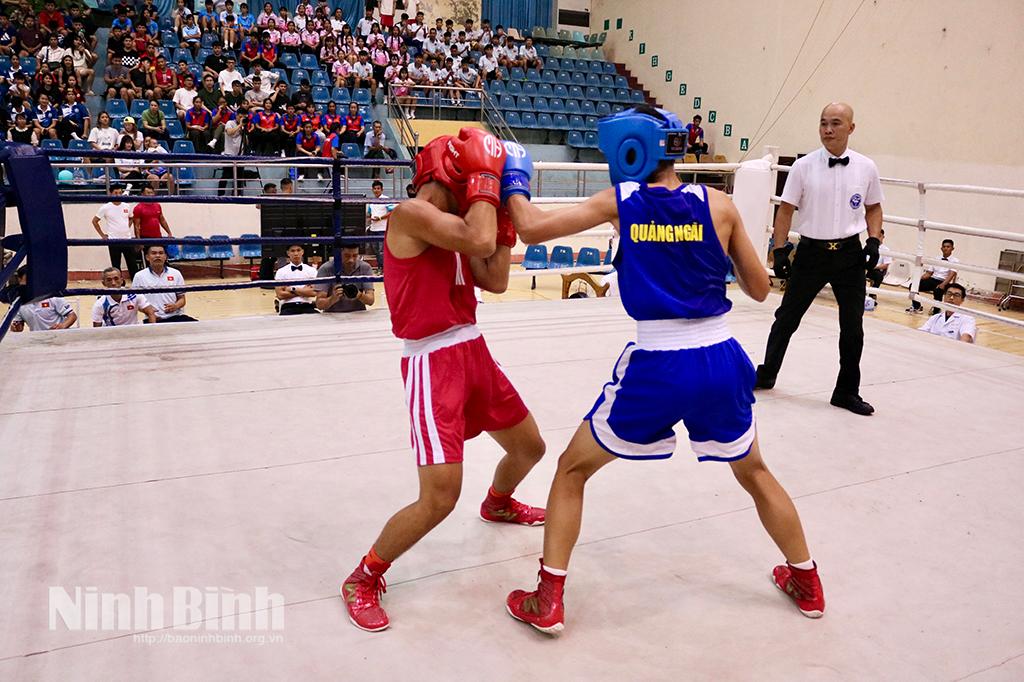 A competition at the tournament.