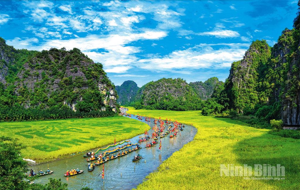 The Ninh Binh Tourism week 2026 held at Tam Coc Tourist Area.