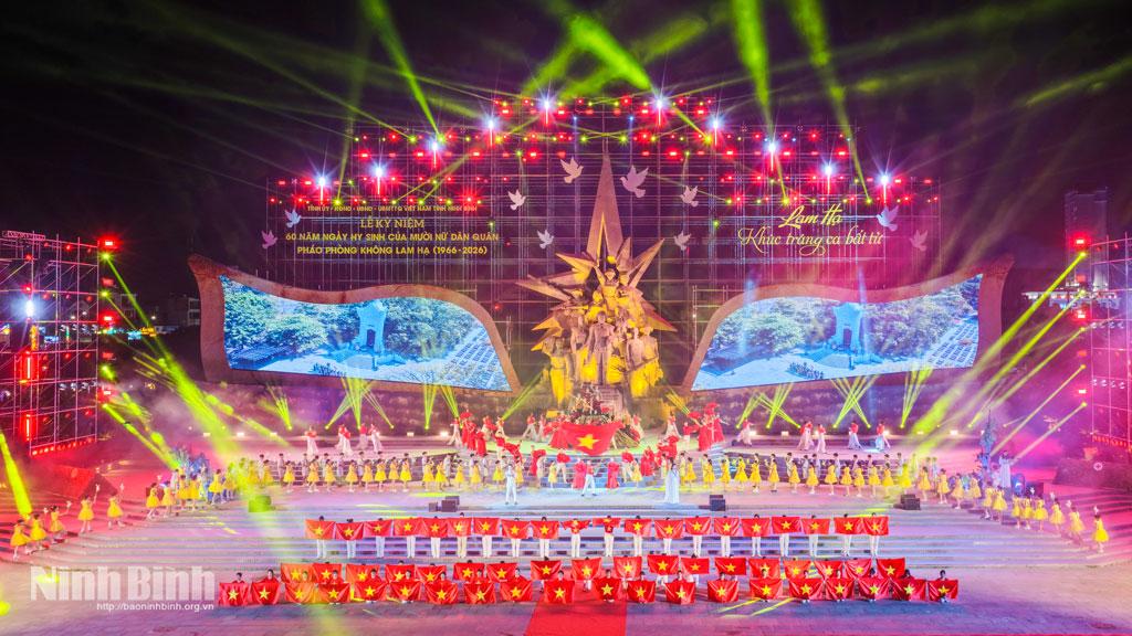 Ninh Binh holds ceremony marking 60th anniversary of Lam Ha's 10 fallen militiawomen