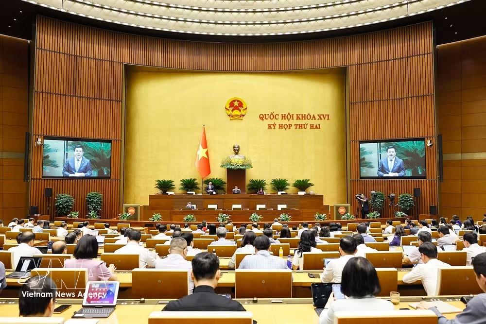 A plenary sitting of the 16th National Assembly’s second session on October 21 (Photo: VNA)