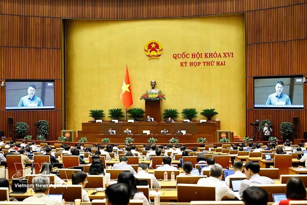 A plenary sitting of the 16th NA's second session (Photo: VNA)