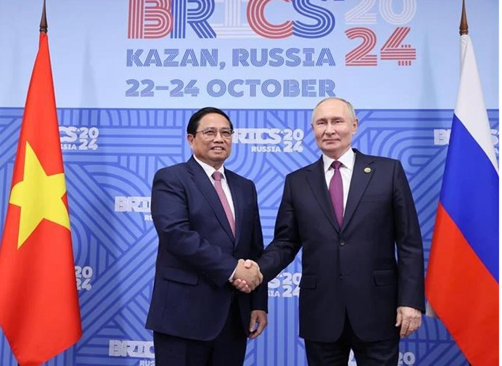 Vietnamese Prime Minister holds talks with Russian President