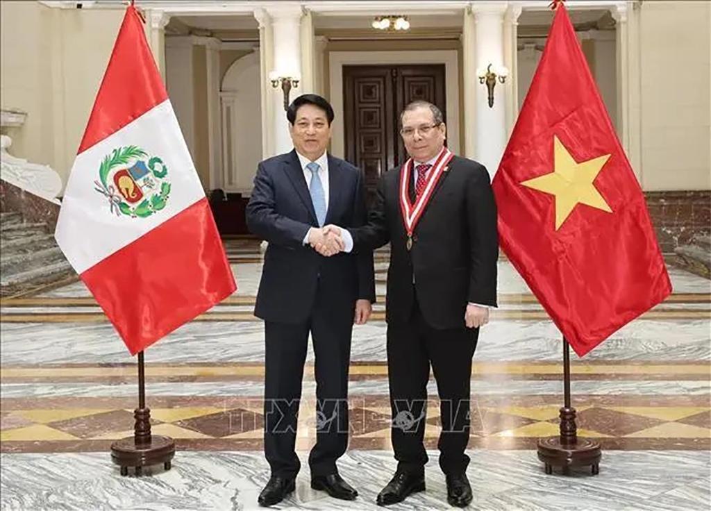 State leader meets President of Peru’s Supreme Court in Lima