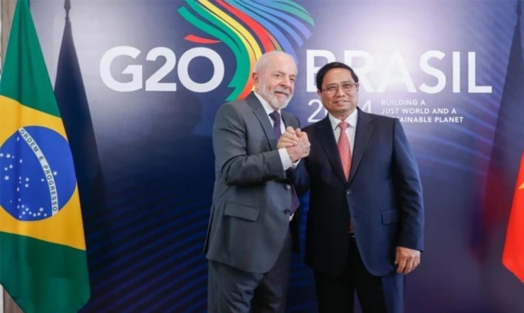 Vietnam, Brazil issue joint statement on elevating bilateral ties to strategic partnership