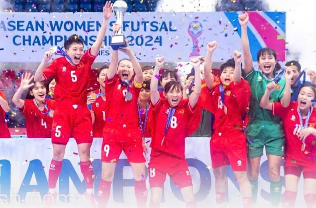 Vietnam wins 2024 ASEAN Women's Futsal Championship