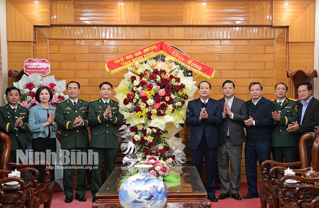 Standing Deputy Secretary of provincial party committee congratulates military units