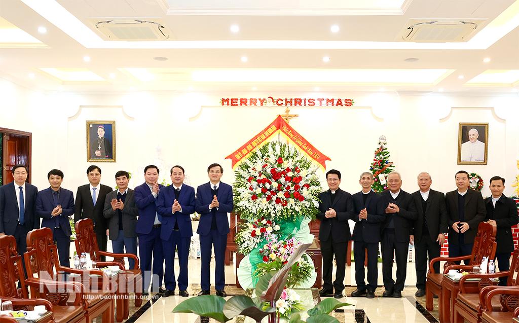 Provincial leaders extend Chirstmas greeting to local Catholic followers