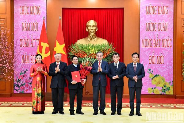 Decisions on major restructuring of central Party organisations announced