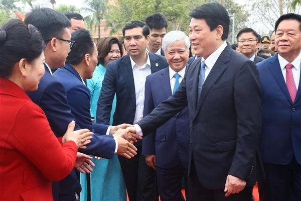 State President highlights traditional cultures of 54 ethnic groups