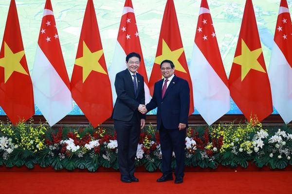 Prime Minister holds talks with visiting Singaporean counterpart
