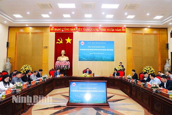 Seminar discusses building of Knowledge, Technology and Innovation Park in Ninh Binh