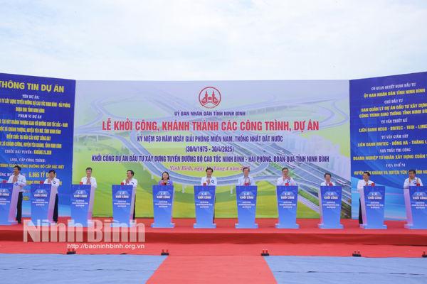 Construction of Ninh Binh – Hai Phong expressway's section starts