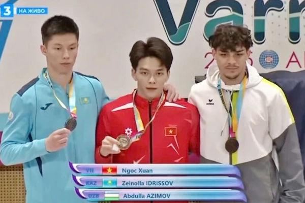 Vietnam wins gold at 2025 FIG Artistic Gymnastics World Cup