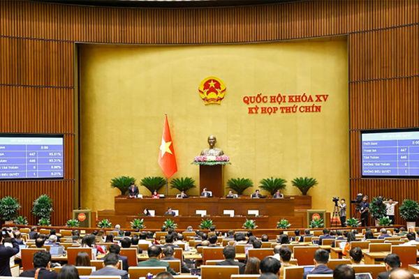 Legislative body passes six important resolutions