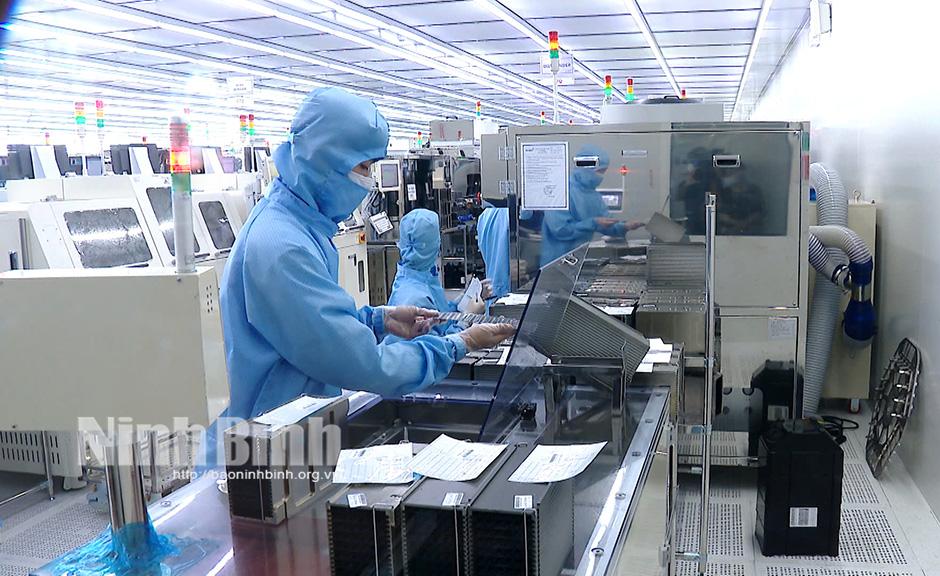 Production line at McNex Vina Co, Ltd.