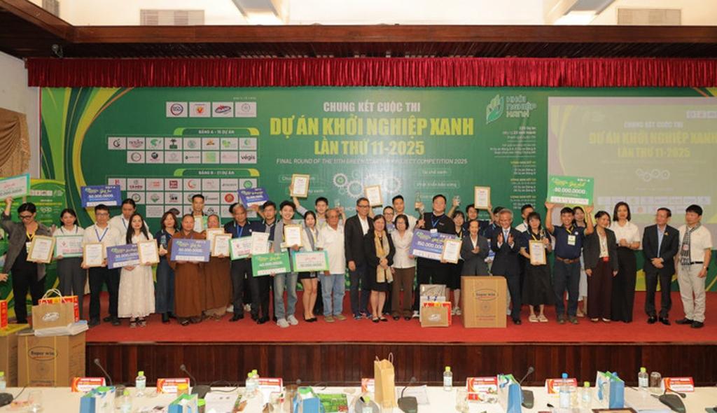 Winners of the Green Startup Competition 2025 (Photo: BSA Centre)