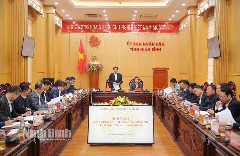 At the working session.