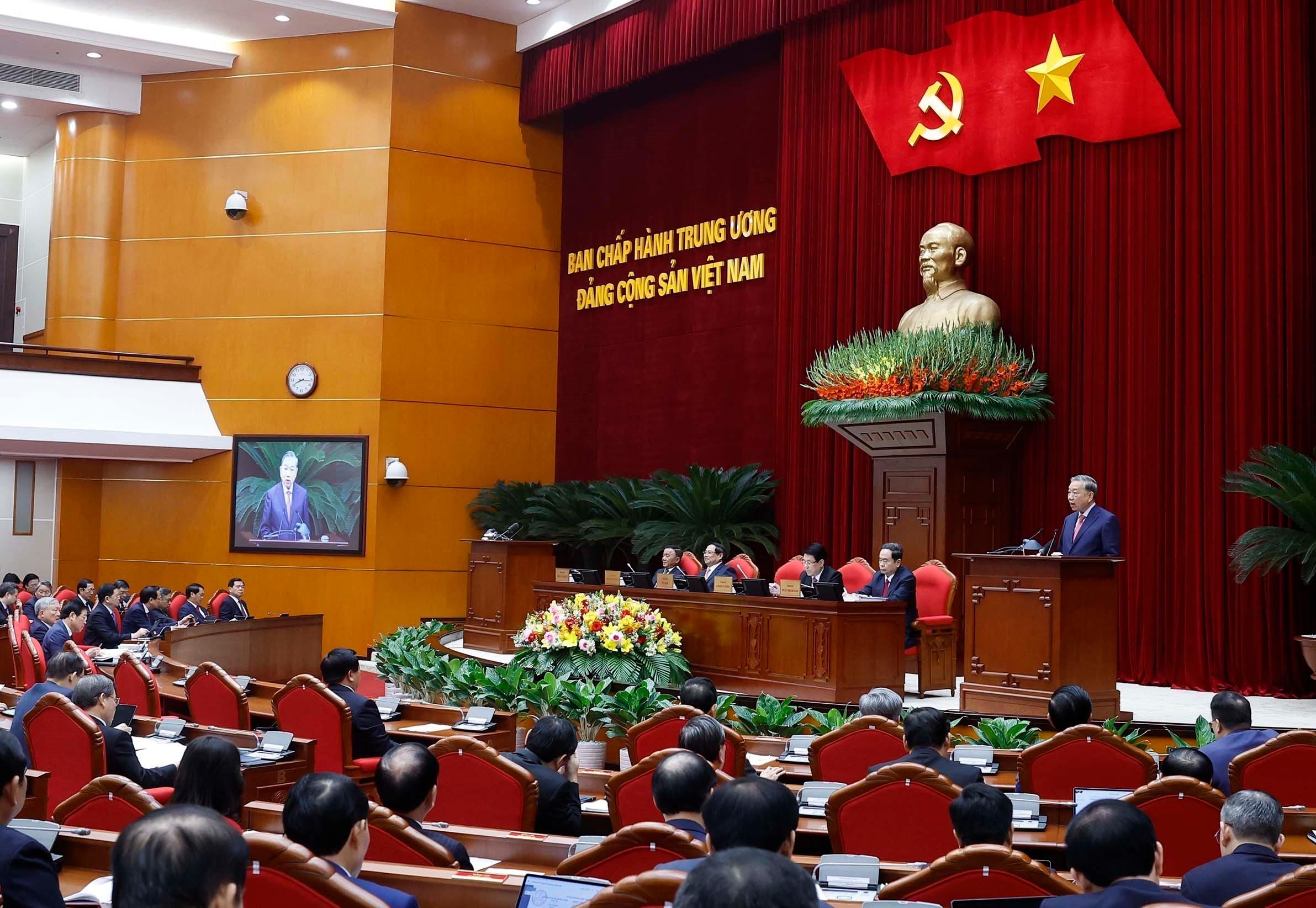 The 15th meeting of the 13th Party Central Committee opens in Ha Noi on December 22.