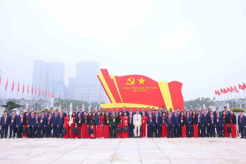 Delegates attending the 14th National Party Congress in Hanoi. Photo: VNA