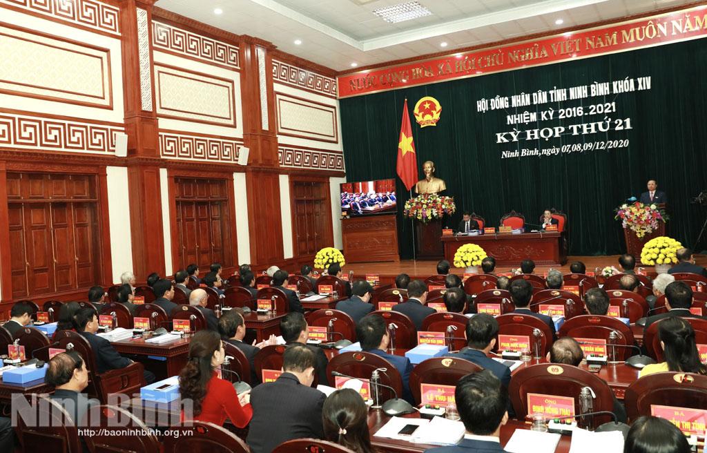 Ninh Binh People's Council opens 21st session