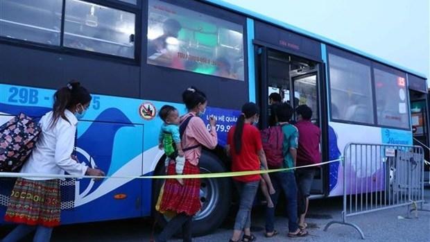 Dispatch on transportation of residents to hometowns issued