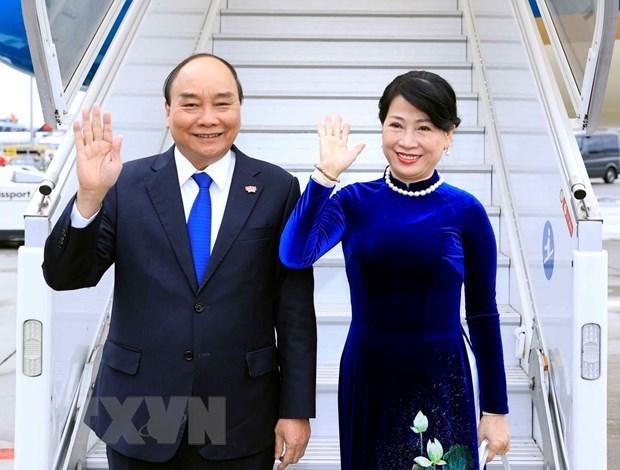 President Nguyen Xuan Phuc heads to Russia