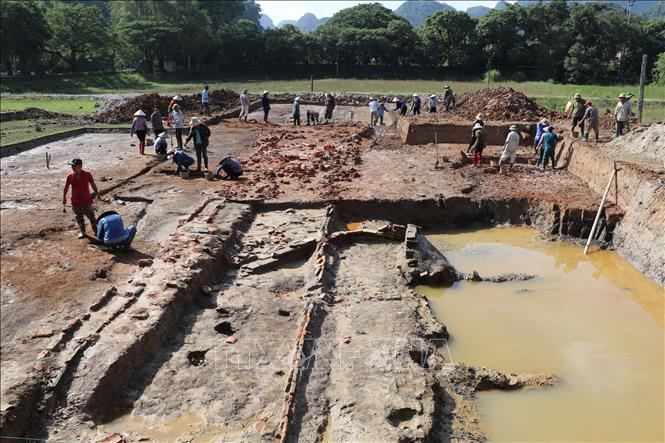 Large archaeological excavation underway at Hoa Lu ancient capital