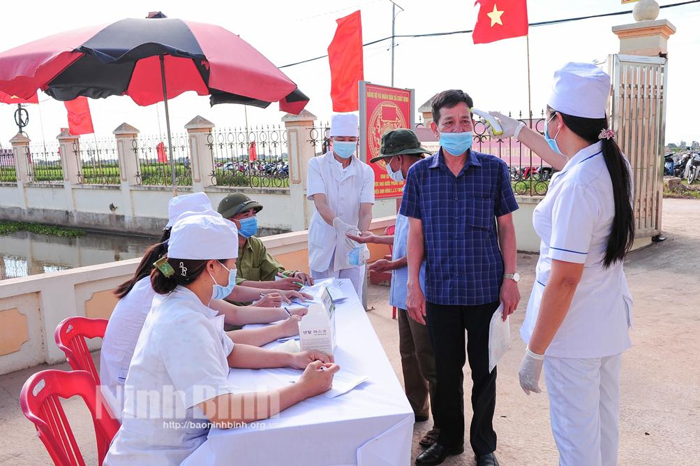 Ninh Binh actively takes COVID-19 prevention and control measures