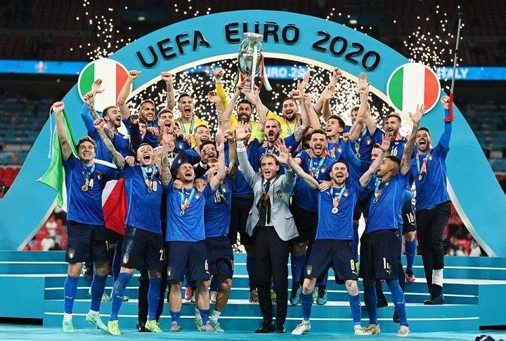 Italy crowned European champions after shootout win over England
