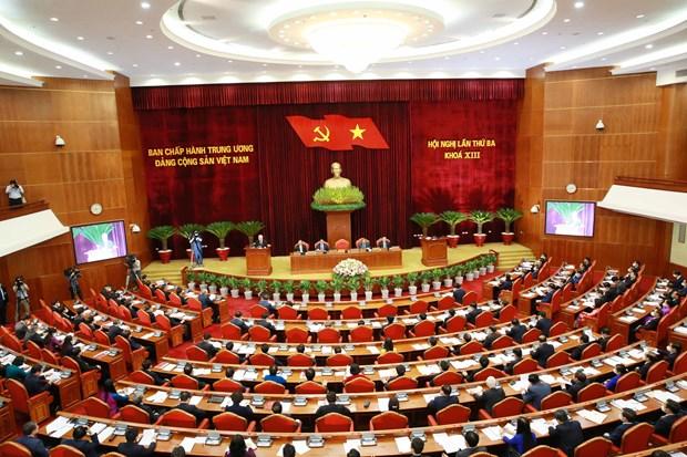 First working day of 13th Party Central Committee's third session
