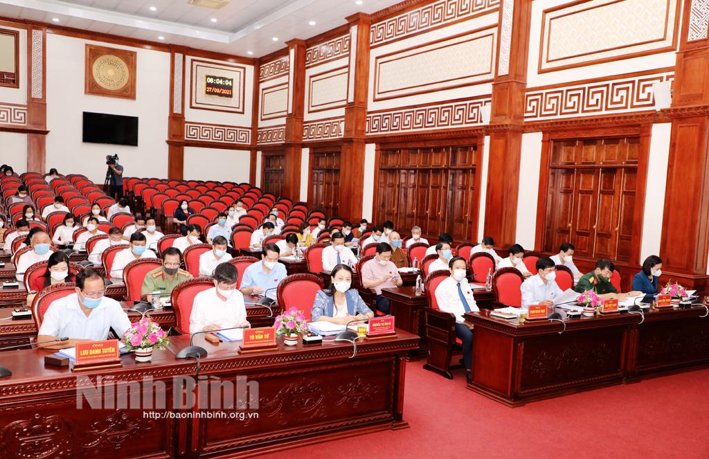 Ninh Binh provincial people's Council convenes 3rd session