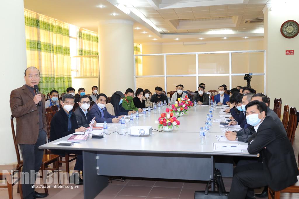 Officials check preparations for karate competition of SEA Games 31 in Ninh Binh