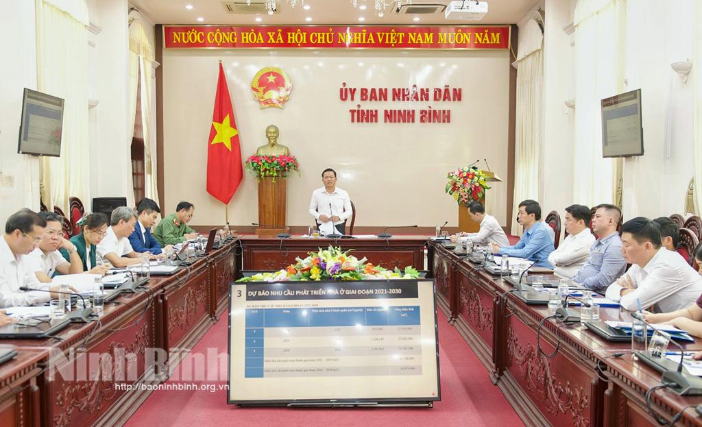 Draft housing development programme in Ninh Binh presented