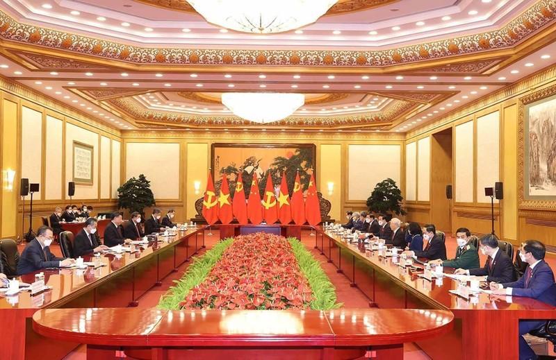 Vietnam gives top priority to developing ties with China: Party leader