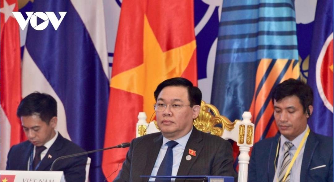 NA leader underlines reinforcing solidarity and ASEAN's centrality at AIPA-43