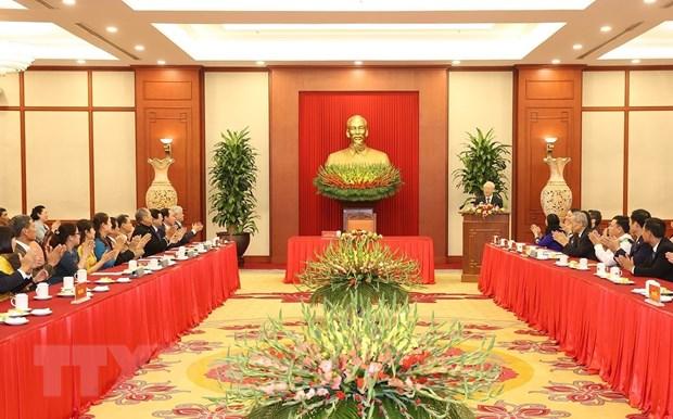 Party chief requires promotion of Fatherland Front role to meet people's aspirations