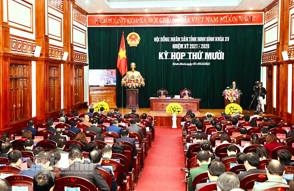 Ninh Binh Provincial People's Council convenes 10th session