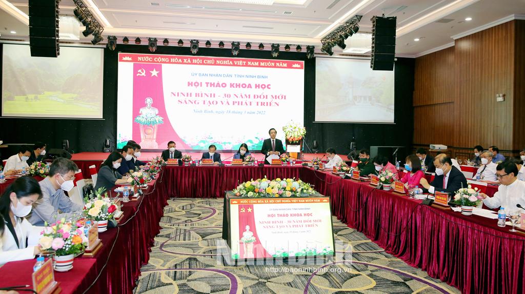 Seminar highlights Ninh Binh's renewal, innovation and development since its re-establishment